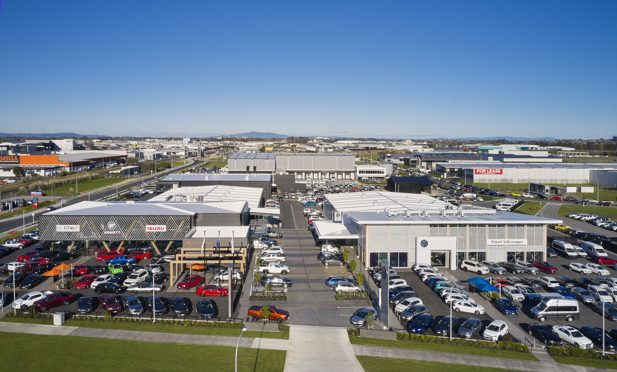 Ebbett Te Rapa - Aerial